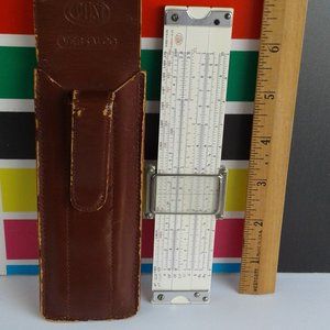 *VERSALOG Slide Rule bk Frederick Post Co. includes 1461 Bamboo Hemmi Japan  2LB